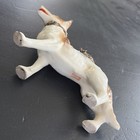 rare ORIGINAL COLLAR & LEASHE German Shepherd Porcelain Dog Japan !!! 7in x 5in — photo 8