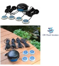 NEW Fish & Koi Pond De-icer Aeration Kit up to 3,500 Gallons Septic Tank Aerator