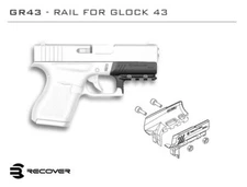 Recover Tactical GR43 fits Glock 43 pistol