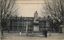 Old postcard AK Gap Place du Baron-Ladoucette FRANCE (1210718)