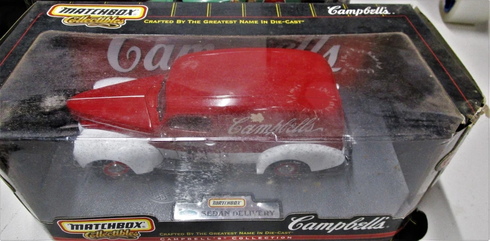 SET OF 2: Matchbox Campbell's and Coca-Cola 1940 Ford Delivery Sedans - Image 2 of 4