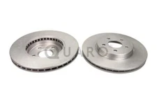 2x Quaro QD4586 front brake discs for Ford Jaguar new