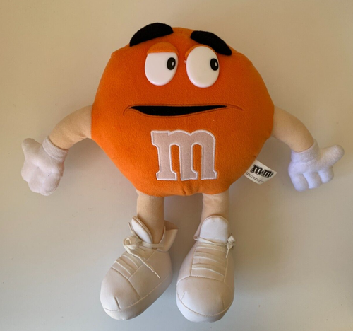 M&MS BRAND PLUSH TOY FUN FRIEND MARS 2006 PROMO TOY MMS ORANGE 33CM CHARACTER - Picture 4 of 11
