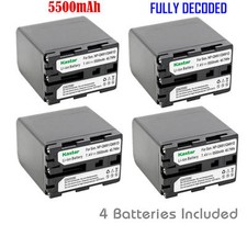 Kastar QM91D Battery Sony DCR-TRV118 TRV140 TRV145 TRV150 DCR-TRV116 TRV230