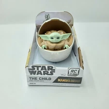 STAR WARS THE CHILD AND PRAM Hover Pod Carrier Baby Yoda RC Remote Controlled 