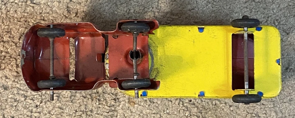 Camión y remolque de mudanza Wyandotte Van Lines de hojalata prensada de colección de costa a costa Foto 4 de 4