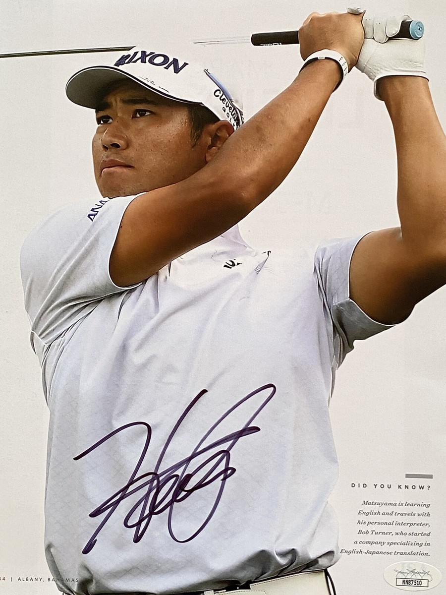 HIDEKI MATSUYAMA MASTERS OPEN PGA TOUR GOLF Magazine Page