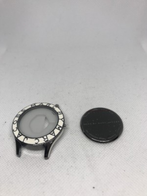 Marc By Marc Jacobs White And Silver Watch Face 40mm - A135