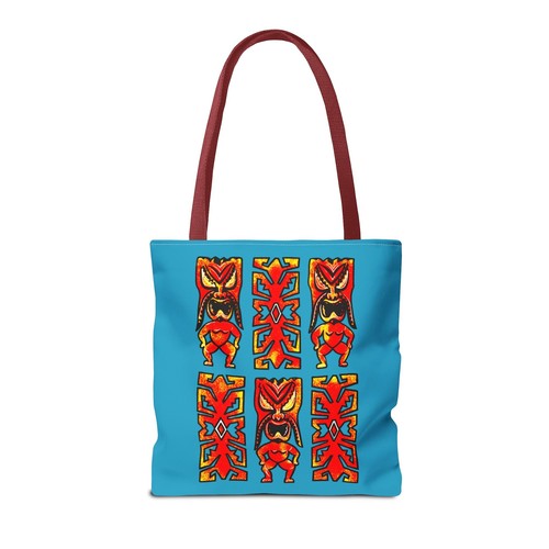 Borsa Tiki Lava Classica (AOP) Sfondo Turchese - Foto 59 di 61