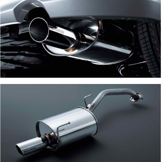 NISMO Weldina Stainless Exhaust/Muffler For March K12 2WD HR15DE