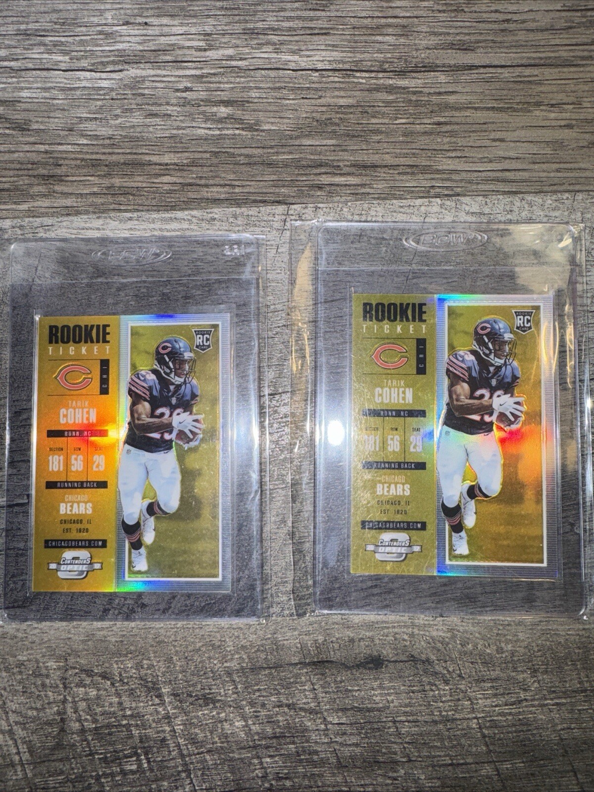 2017 Panini Contenders Optic Tarik Cohen Gold /10