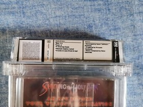 Shining The Holy Ark Sega Saturn Ntsc Usa 7.5 WATA Certified New Sealed 