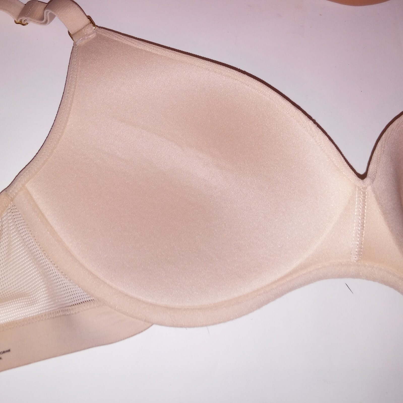 Lively Bra 36D Beige Wireless Solid Lightly Padde… - image 11