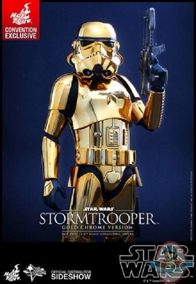 値下げ世界限定300体　Hot Toys ストームトルーパー ゴールドクローム版 1/6 Star Wars Stormtrooper Gold Chrome MMS #364 Exclusive Hot Toys