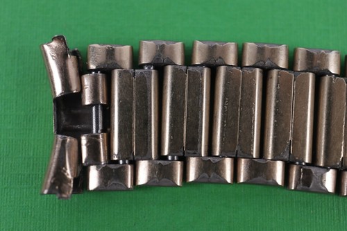 Omega 1/40 10K Gold Stainless Steel Bracelet - Picture 6 of 10