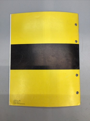 JOHN DEERE 520 SNOW BLOWER OPERATOR’S MANUAL OM-TY20850 ISSUE H6 - Picture 3 of 3
