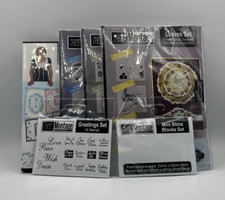 Montage Stamping Bundle - Stamps Away Collection Assorted Stamps + Tutorial DVD