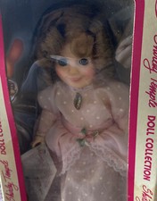 Vintage 1982 8" Ideal Shirley Temple Doll In Pink Polka Dot Outfit