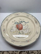 Vintage International China MARMALADE Goose 12” Platter Chop Plate RARE
