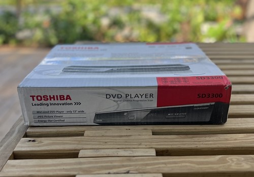 TOSHIBA SD3300 DVD Player - Black - New Sealed - Picture 2 of 7
