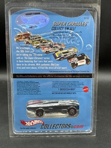 Rare 2003 Hot Wheels SUPER CHROME WHIP CREAMER Redline Club RLC 02057/12500 - Picture 3 of 4