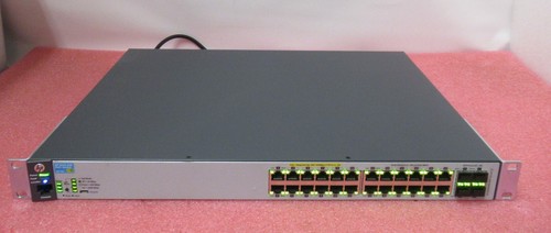 HP J9773A 2530-24G-PoE+ 24 Port PoE And 4 SFP Port Managed Switch - 第 1/8 張圖片