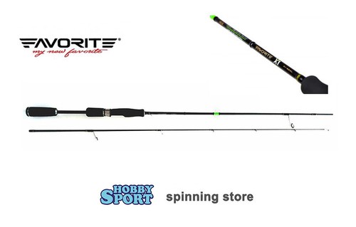 CANNA FAVORITE X1 802M SPINNING 244 CM 12-35 GR IN CARBONIO 2 SEZ.