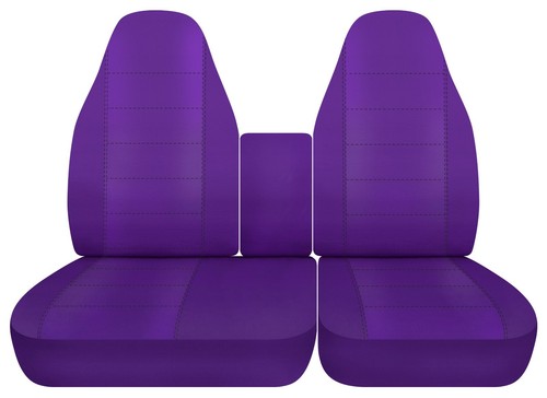 Fits Ford F250 Truck 1997 1998 Front 40-60 HIGHBACK seat covers with console - Picture 14 of 20