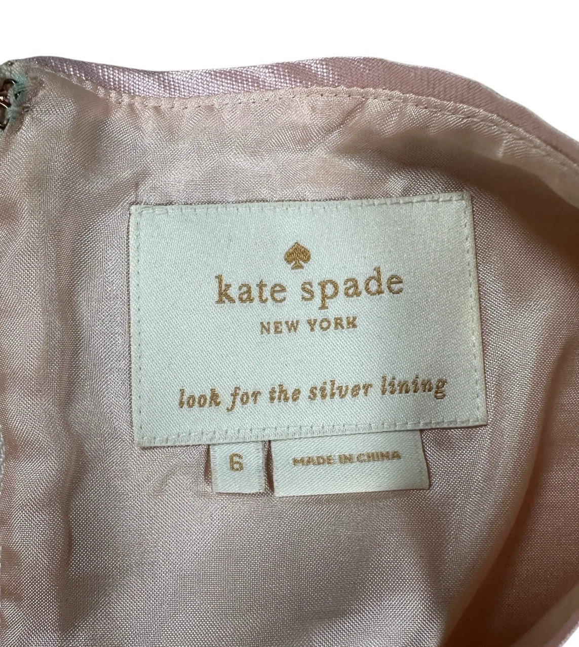 Abito Kate Spade taglia 6 Della tutto ciò che glittera formale data tubino ospite matrimonio