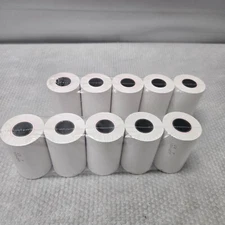 2 1/4" X 50' Thermal Paper 10 Rolls Register Receipt Terminal White Paper
