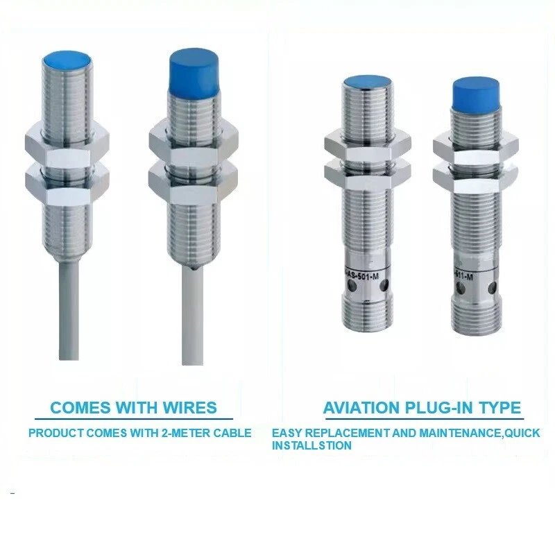 8MM Aviation Connector12V Proximity Awitch Aensor Aviation Plug Induction Switch - Image 2 of 4