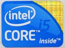 1 PCS Sticker for Core i5 Inside 15.5 x 21mm 2009 1st Gen Case Badge Logo