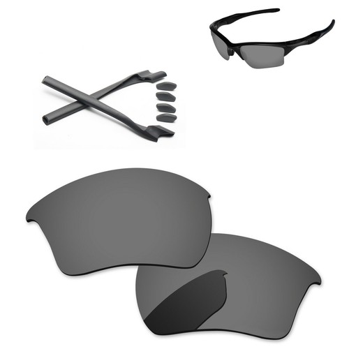 Grey Kit + Black Iridium Polarisation Ersatzgläser für Oakley Half Jacket 2.0 XL - Bild 1 von 4