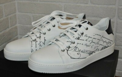 【BERLUTI】ほぼ未使用☆Playtime Scrittoスニーカー Playtime Venezia Scritto Incolla Sneaker – Luxuria & Co.