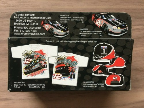 Team Caliber - Jeremy Mayfield #12 - Mobil 1 - 25th Anniversary - Ford Taurus - Picture 2 of 5