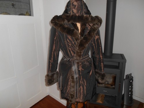 Wunderschöne Luxus Winterjacke Alexandra Gr. 38 braun Nie getragen ! - Bild 3 von 7