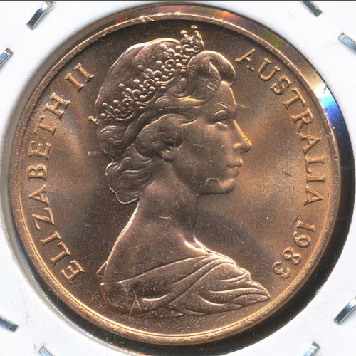 Australia 1983 Two Cents 2c Elizabeth II - Choice Uncirculated - Picture 3 of 3