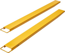 Forklift Extensions, 72 Inch Fork Extensions 4.5 Inch Width, Heavy Duty Steel Pa