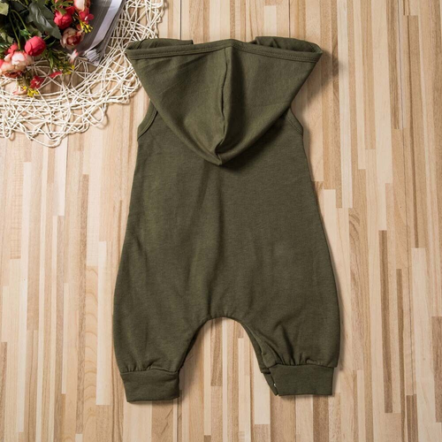 Newborn Infant Baby Boy Kid Romper Jumpsuit Bodysuit Cotton Clothes Outfits New - Picture 5 of 7