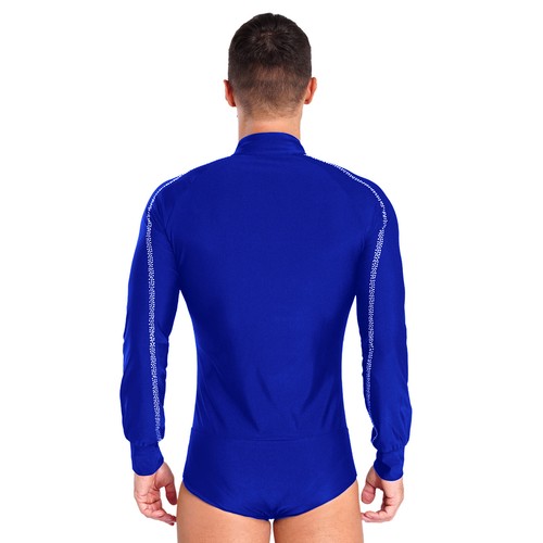 Herren Strass Latein Tanz Shirt Ballsaal Trikot Tanzshirts Body Tops - Bild 69 von 150