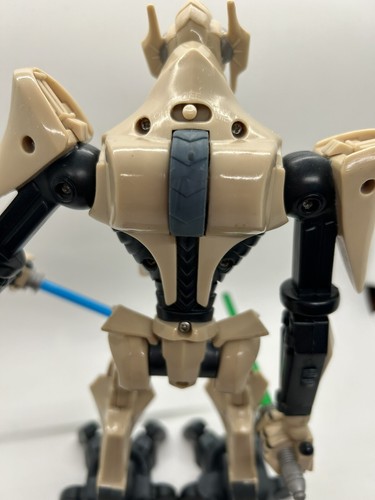 Star Wars General Grievous 10" Action Figure Force Battlers Clone Wars - 2009 - Picture 2 of 2