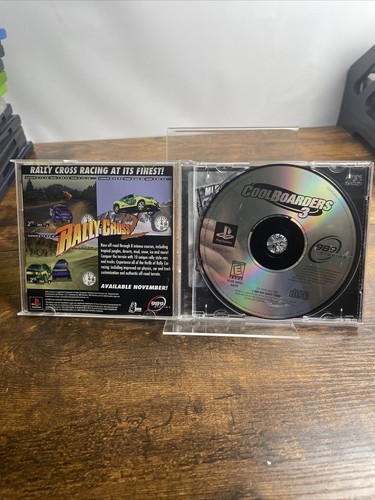 Cool Borders 3 (Sony PlayStation, PS1) Black Label w/Manual - Picture 5 of 7