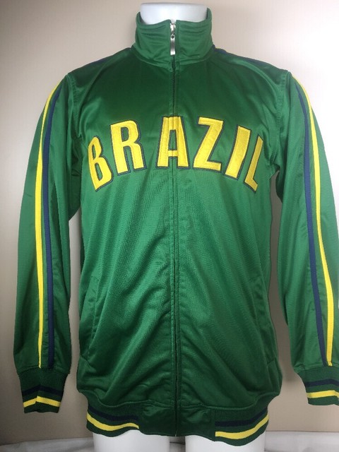 brazil soccer jacket