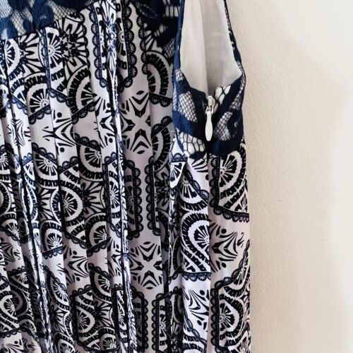 Ben Sherman A-Line Pleated Dress Size XS Womens Flowy Sleeveless Formal Dress - Picture 10 of 12