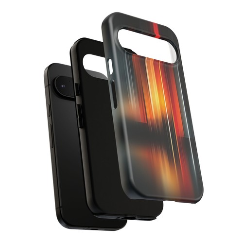 Fiery Echoes Radian Streaks Pattern - Phone Case for iPhone, Galaxy, Pixel - 第 125/281 張圖片