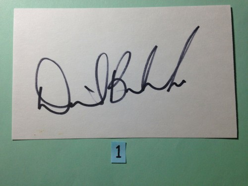 3x5 Autographed Index Cards - MLB Players/Coaches - You Pick - Picture 66 of 253
