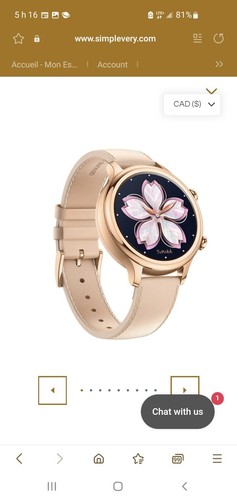 Montre intelligente de Luxe Mobvoi TicWatch C2+ - Photo 5 sur 18