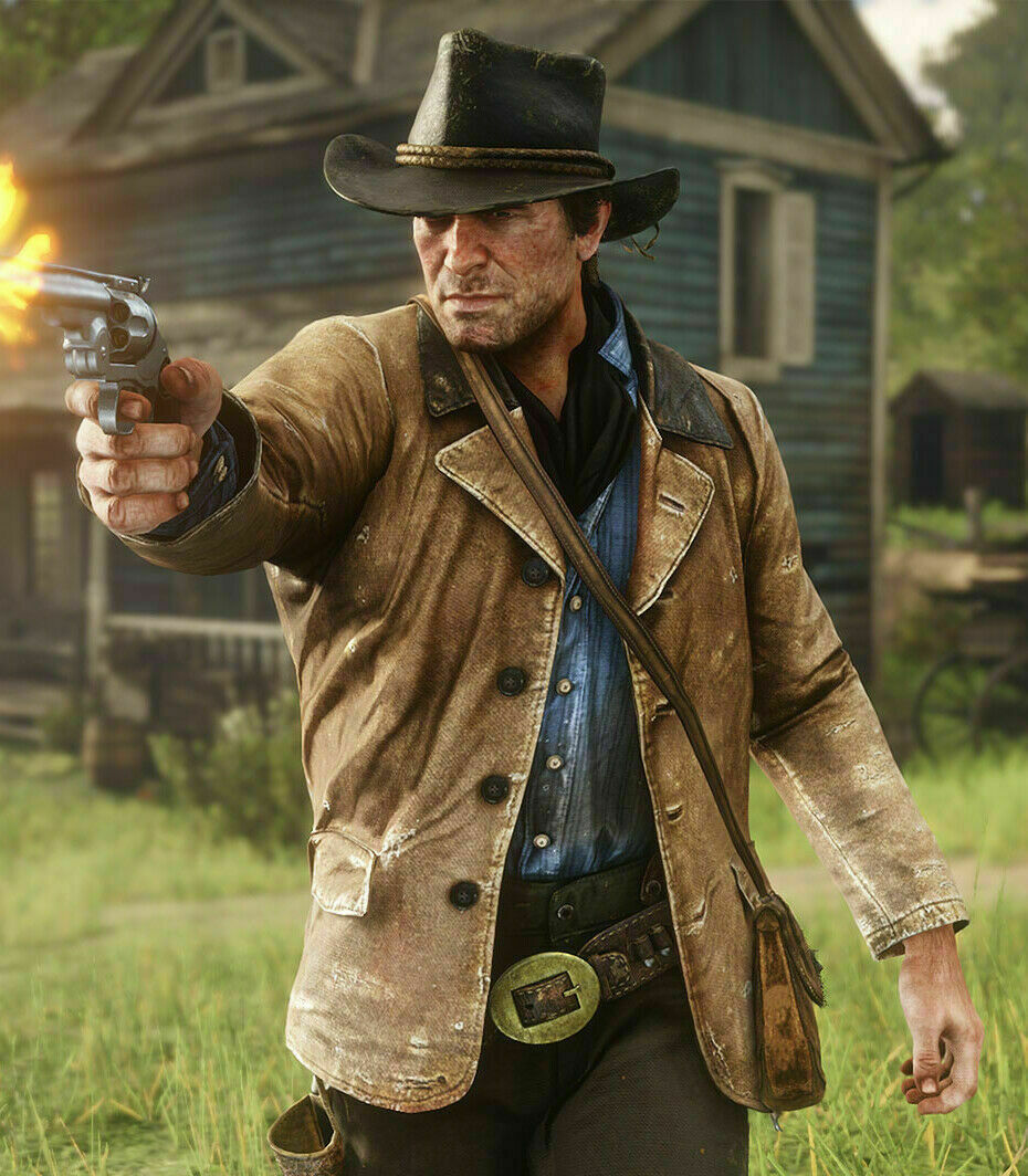 Red Dead Redemption II Arthur Morgan Leather Jacket