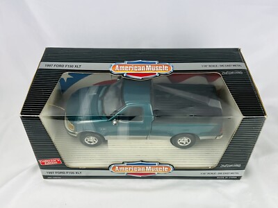 ERTL American Muscle 1:18 Diecast Green 1997 Ford F150 XLT ERTL American Muscle 1:18 Diecast Green 1997 Ford F150 XLT