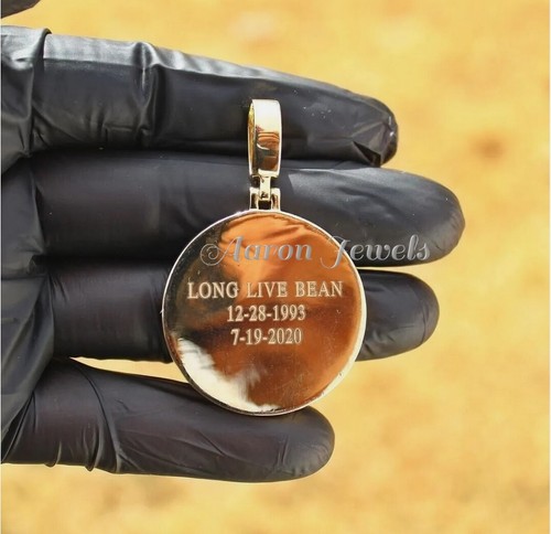 📸 COLGANTE FOTO 1" MOISSANITA PLATA 925 PLATA MEMORIA FOTO PERSONALIZADA ✅ - Imagen 3 de 5